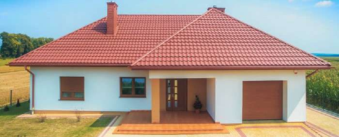 Proyecto con Panel Teja residencial