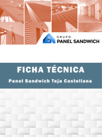 Ficha técnica Panel Sandwich Teja Castellana